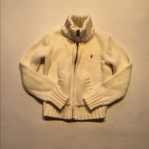 White Ralph Lauren Jacket 4/4T! 
